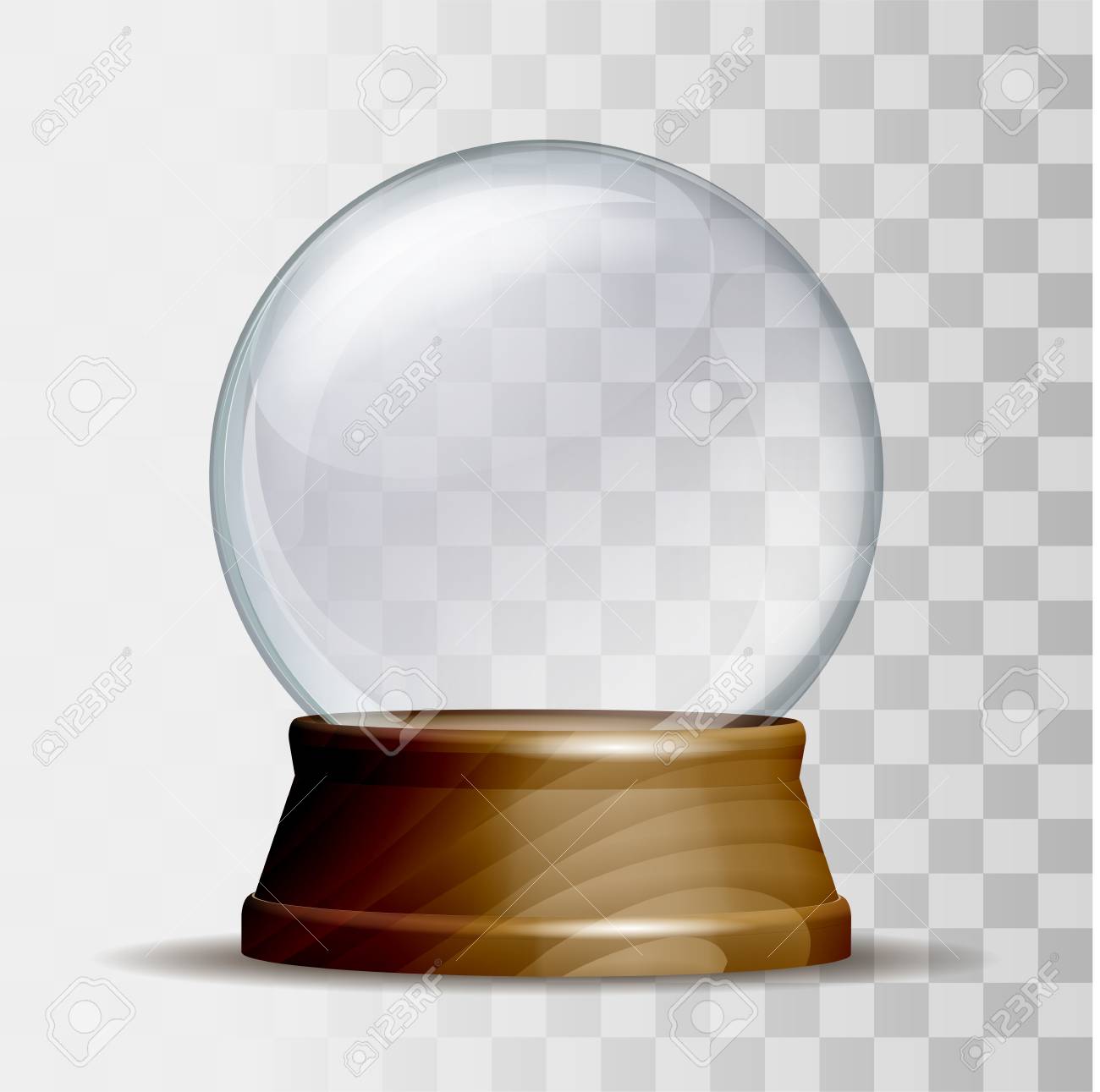 Detail Empty Snow Globe Clipart Nomer 8