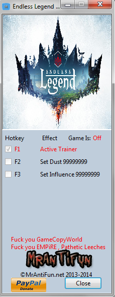 Detail Endless Legend Trainer Nomer 4