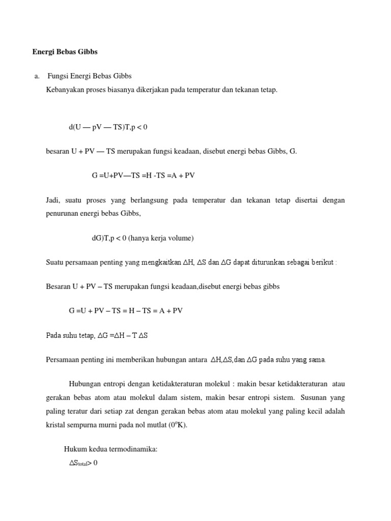 Detail Energi Bebas Gibbs Nomer 15