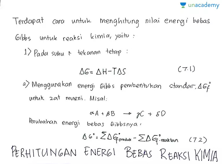 Detail Energi Bebas Gibbs Nomer 6