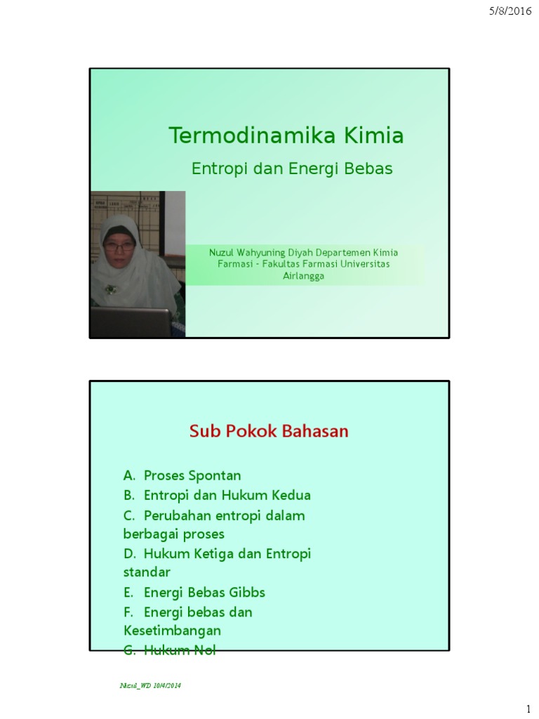 Detail Energi Bebas Gibbs Nomer 50