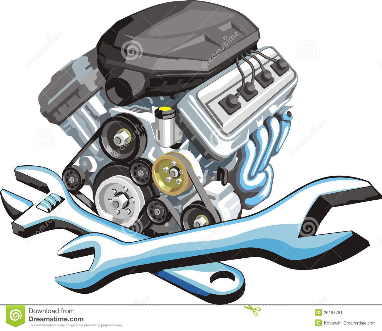 Detail Engine Clipart Nomer 16