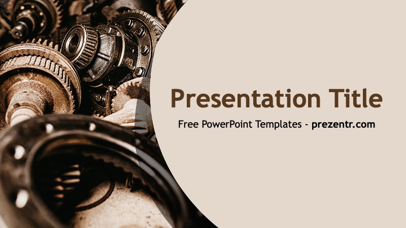 Detail Engineer Powerpoint Template Nomer 5