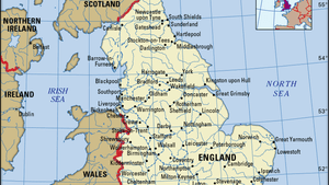 Detail England Map Image Nomer 14