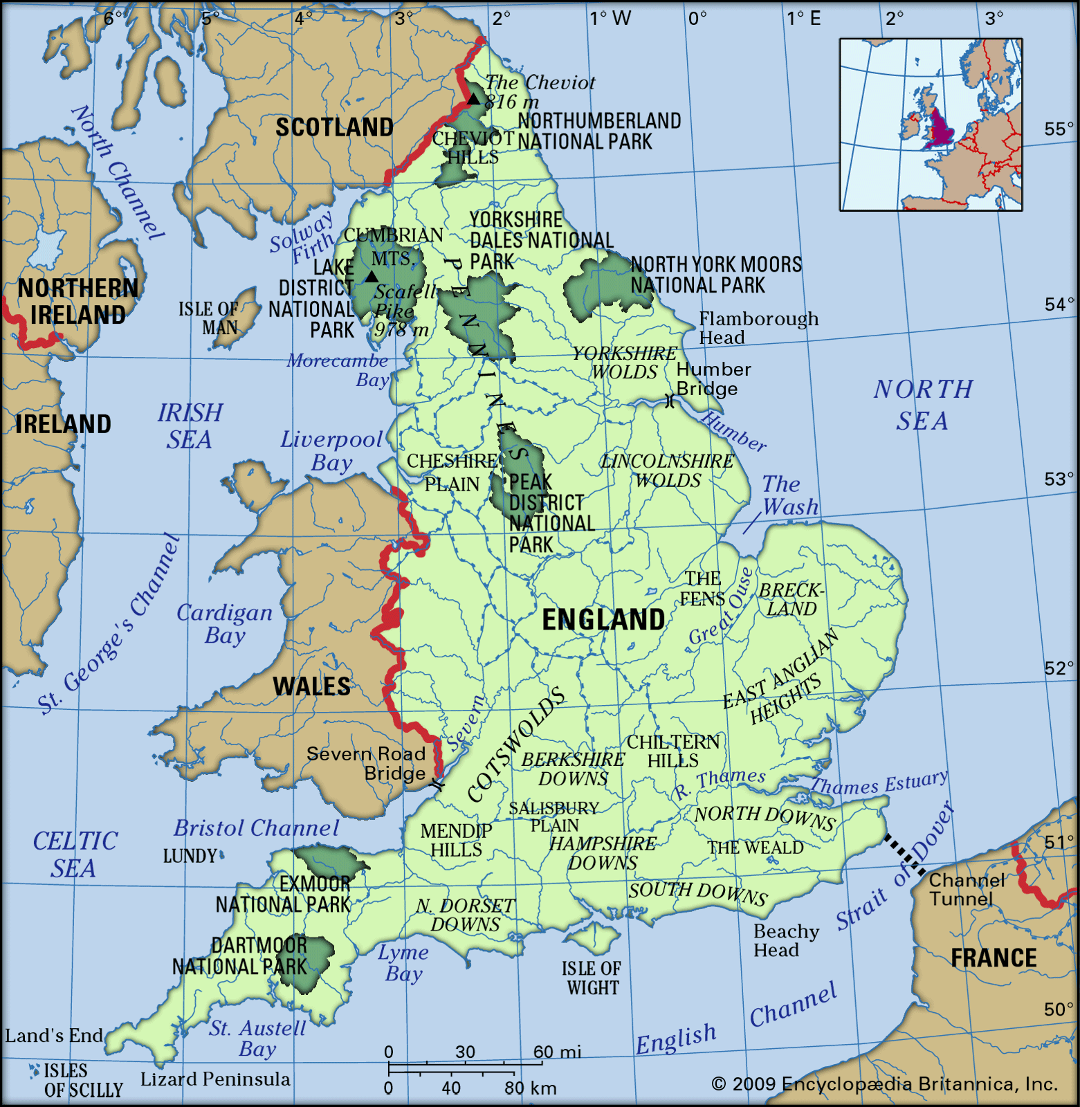 Detail England Map Image Nomer 16