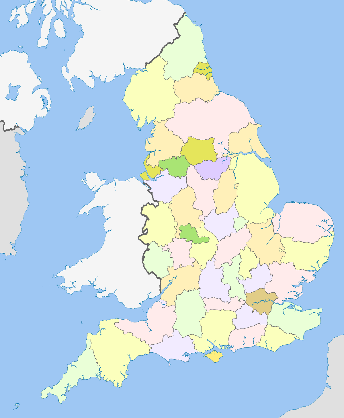 Detail England Map Image Nomer 34