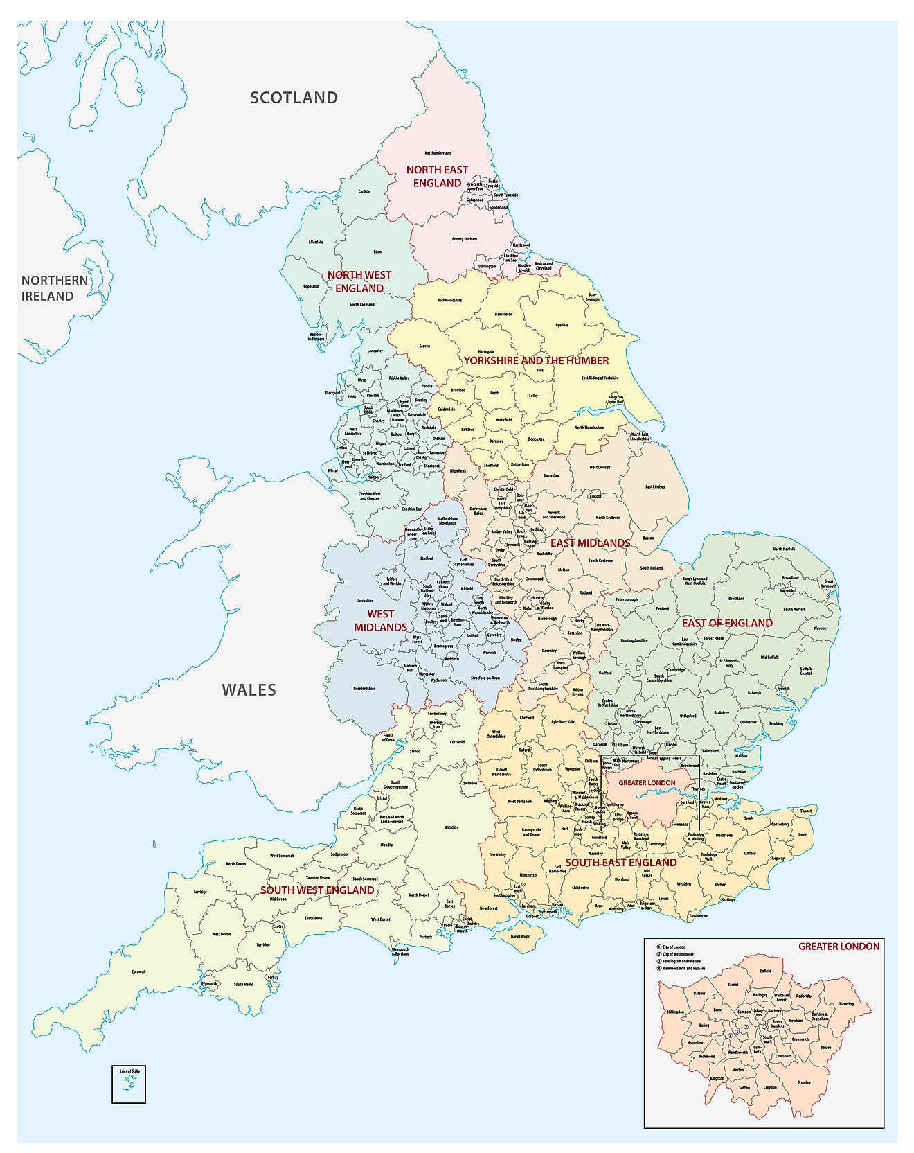 Detail England Map Image Nomer 5