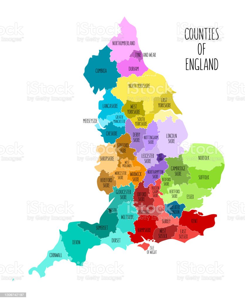 Detail England Map Image Nomer 41