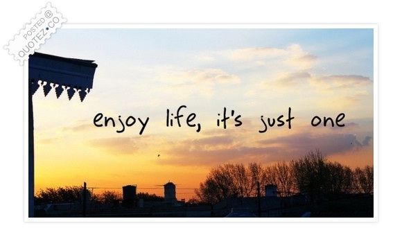 Detail Enjoy Life Quotes Pinterest Nomer 11