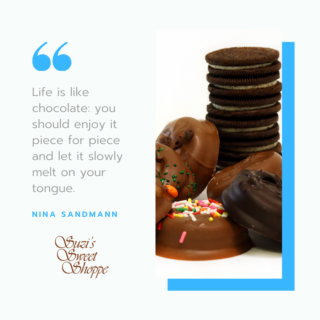 Enjoy Your Chocolate Quotes - KibrisPDR