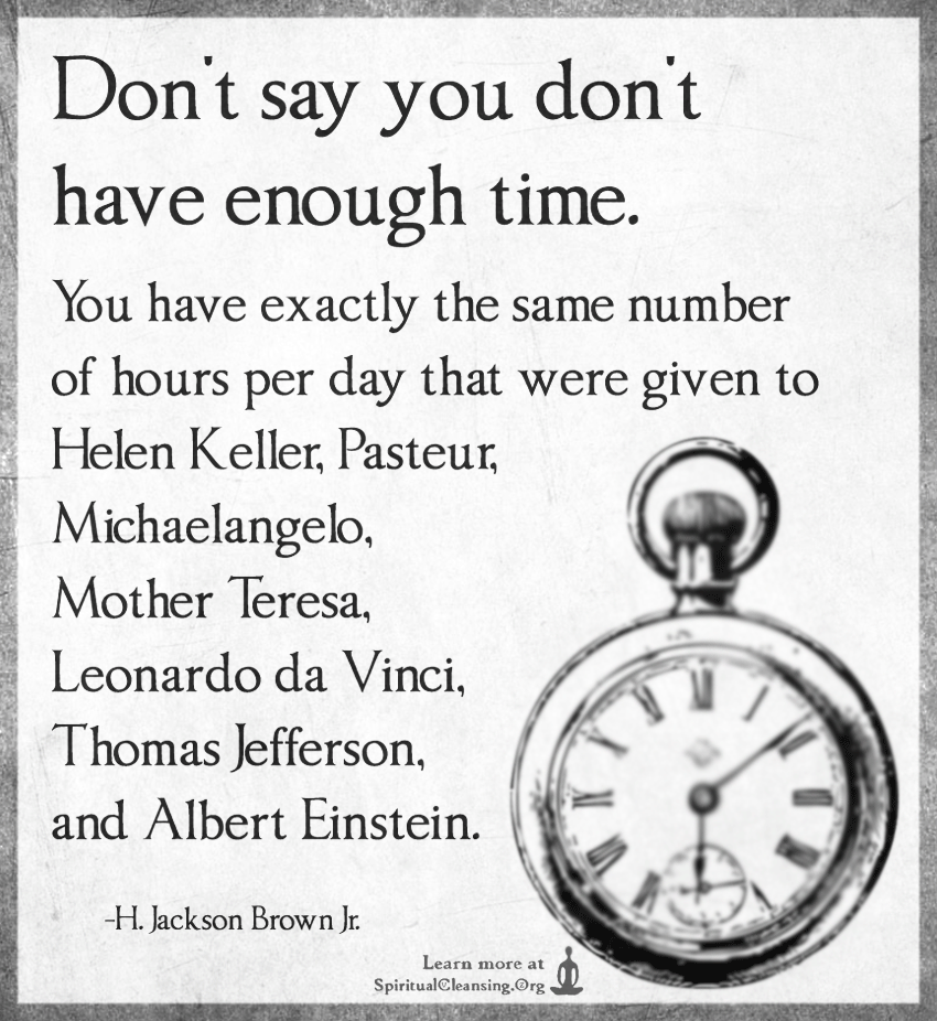 Detail Enough Time Quotes Nomer 9