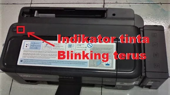 Detail Epson L210 Gambar Tinta Berkedip Nomer 23