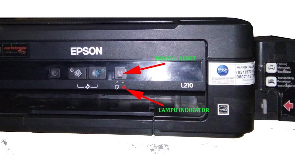 Detail Epson L210 Gambar Tinta Berkedip Nomer 47