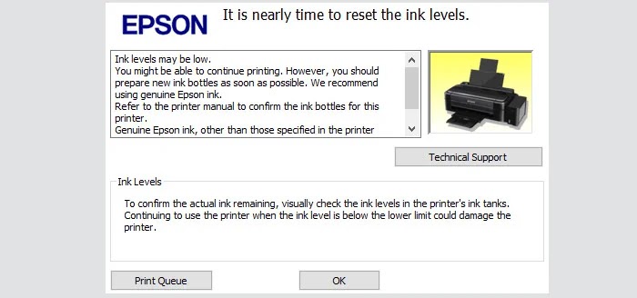 Detail Epson L210 Gambar Tinta Berkedip Nomer 50