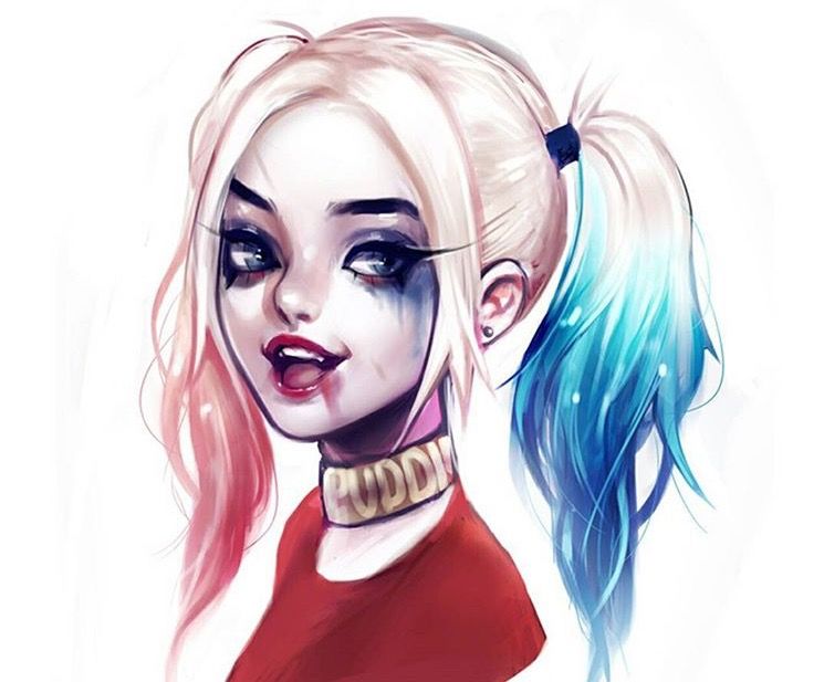 Detail Harley Quinn Portrait Nomer 3