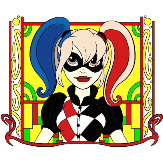 Detail Harley Quinn Portrait Nomer 7
