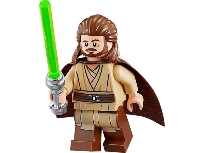 Detail Lego Star Wars Qui Gon Jinn Nomer 23