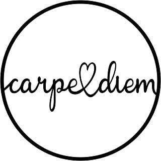 Detail Carpe Diem Schriftzug Nomer 2