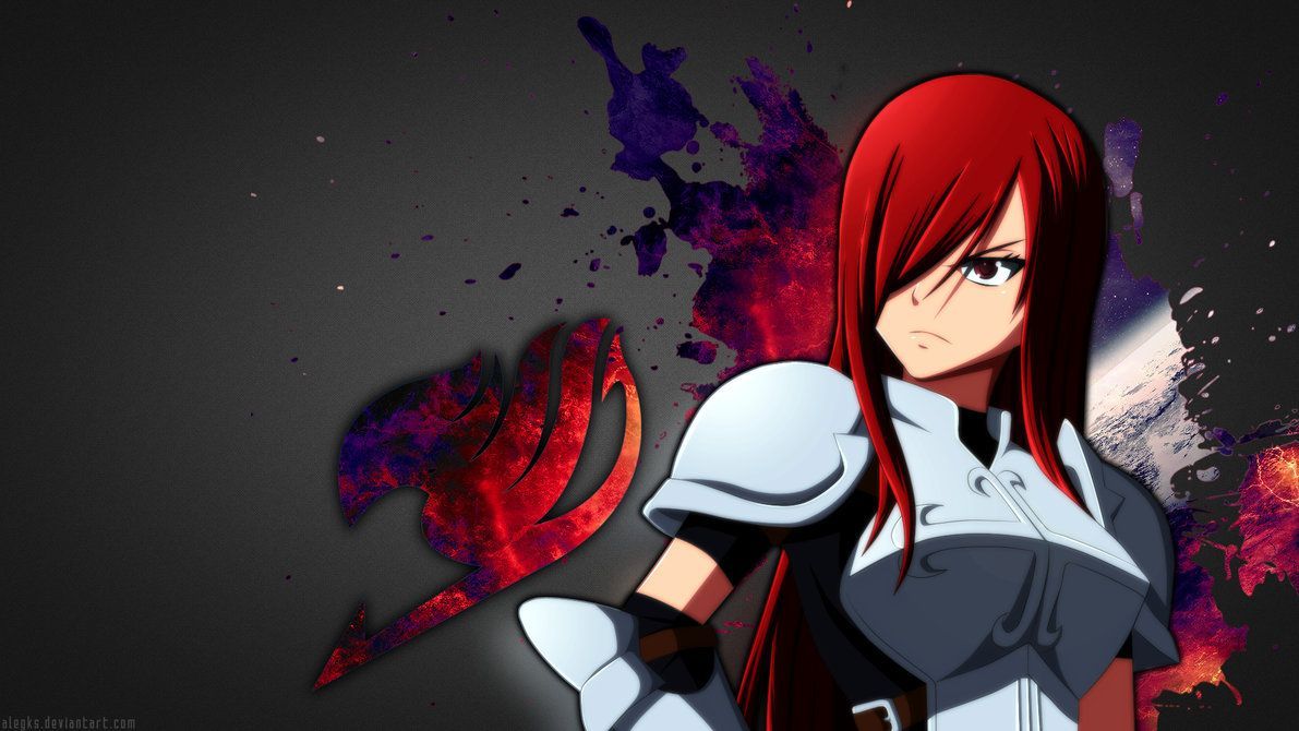 Detail Erza Scarlet Wallpaper Nomer 22