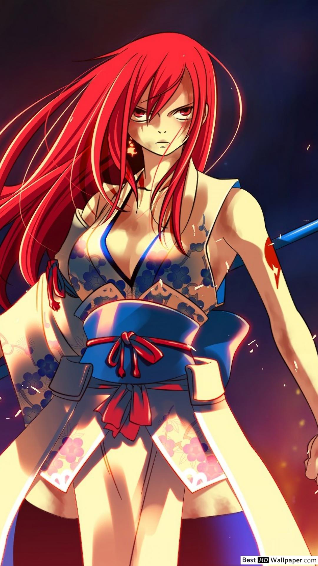 Detail Erza Scarlet Wallpaper Nomer 30