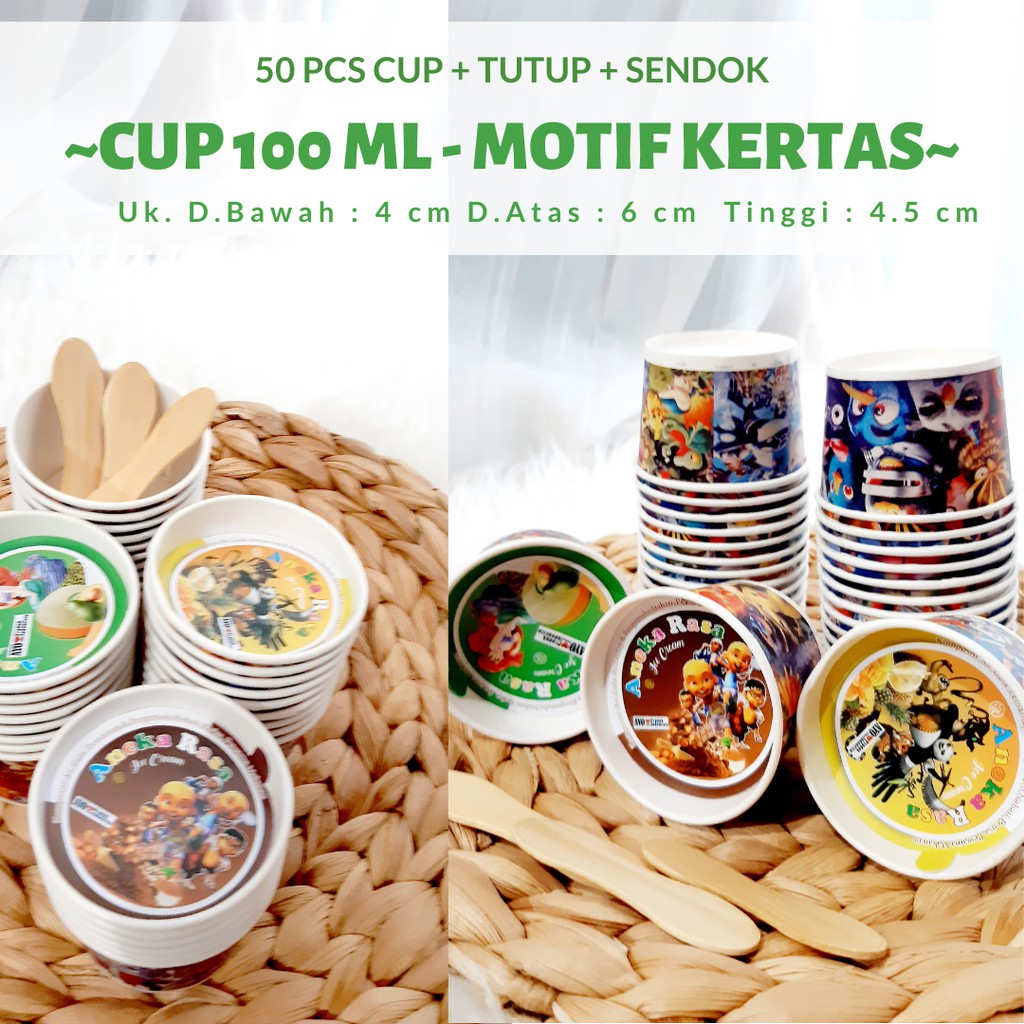 Detail Es Krim Cup Besar Nomer 40