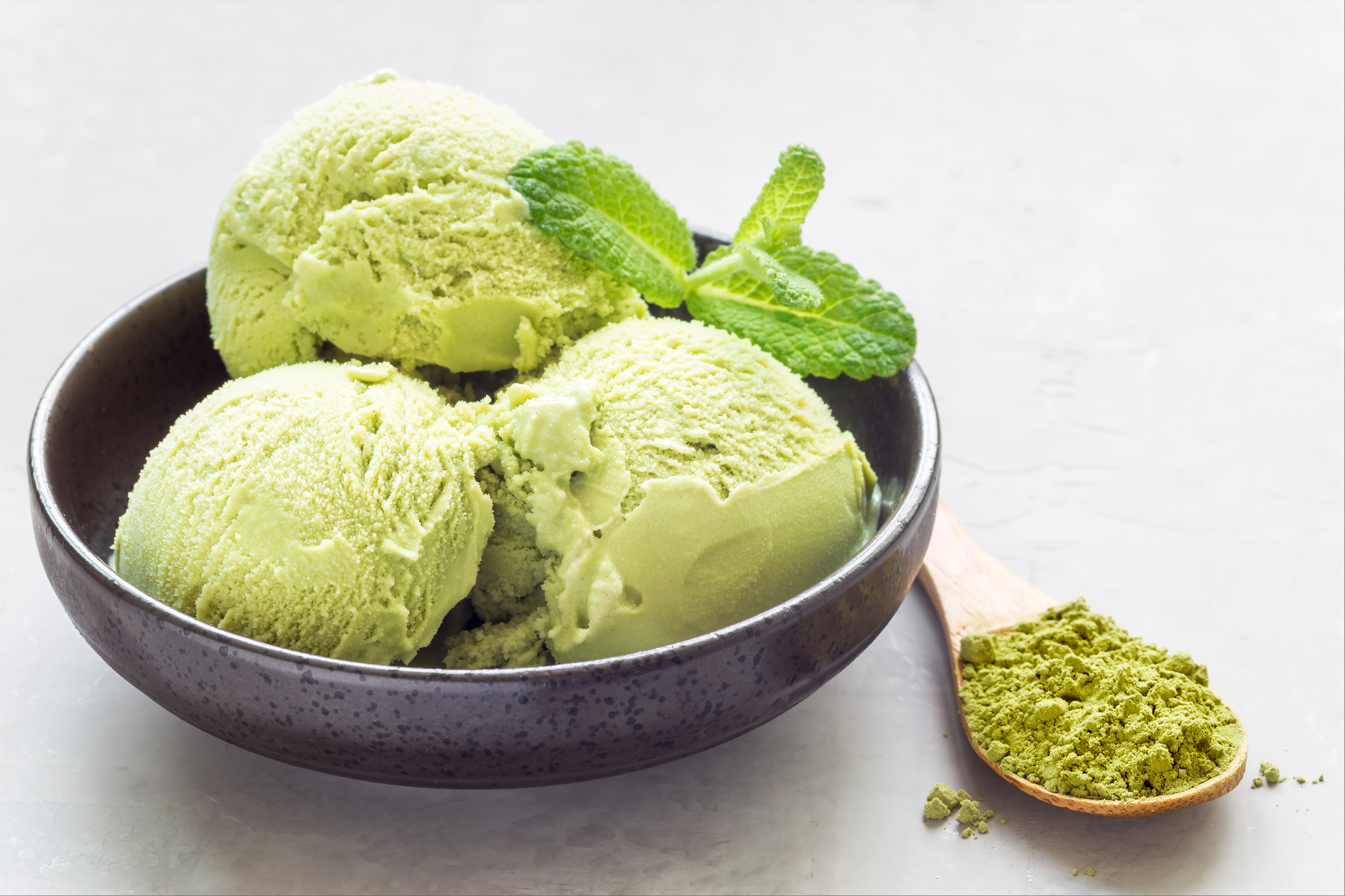 Detail Es Krim Green Tea Nomer 20