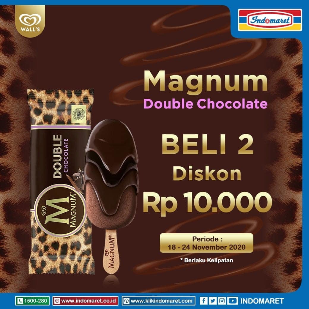 Detail Es Krim Magnum Double Coklat Nomer 32