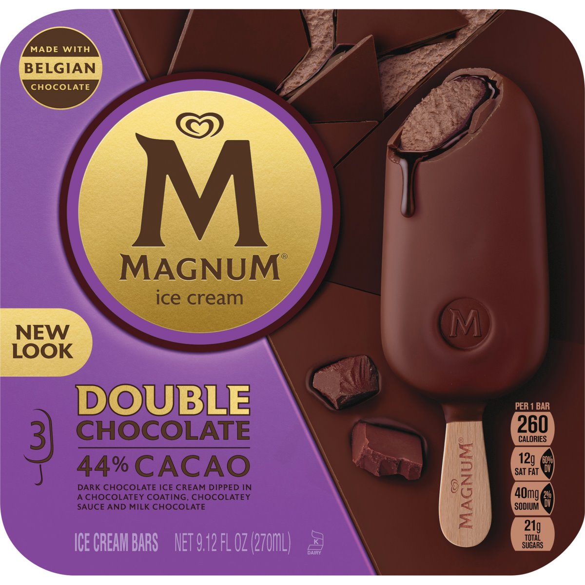 Detail Es Krim Magnum Double Coklat Nomer 5