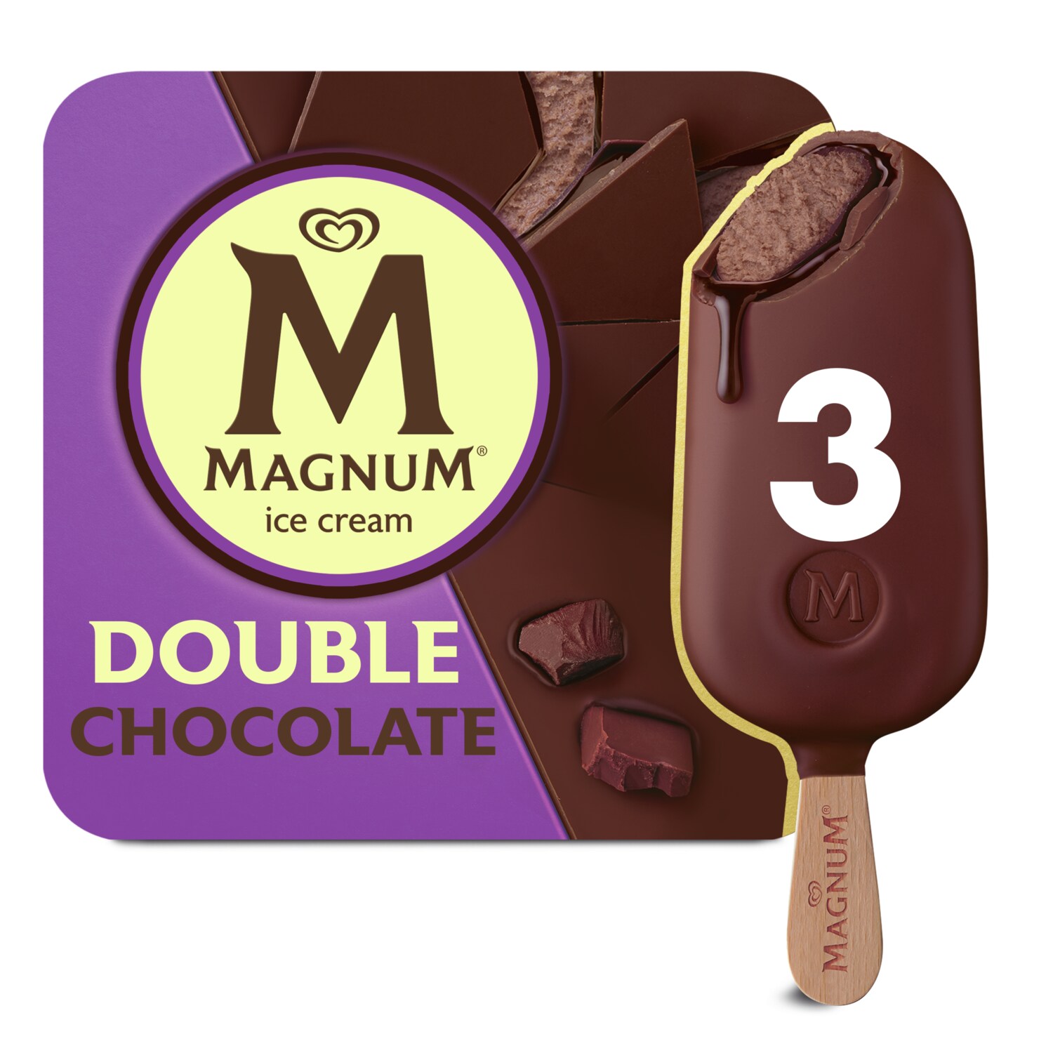 Detail Es Krim Magnum Double Coklat Nomer 6