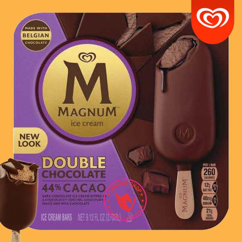 Detail Es Krim Magnum Double Coklat Nomer 7