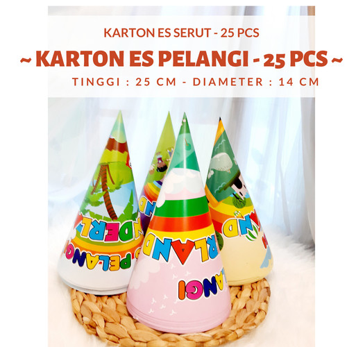 Detail Es Serut Pelangi Kerucut Nomer 22