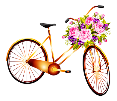 Detail Fahrradkorb Mit Blumen Nomer 7