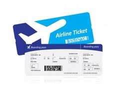 Detail Vorlage Flugticket Nomer 23