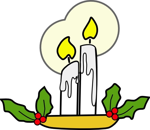 Detail Christmas Candle Drawing Images Nomer 11