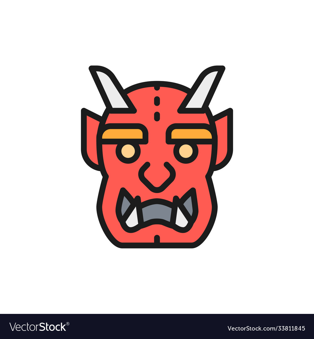 Detail Devil Mask Nomer 14