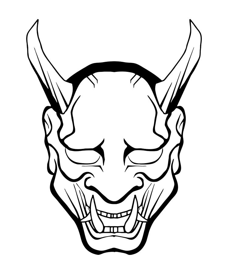 Detail Devil Mask Nomer 23