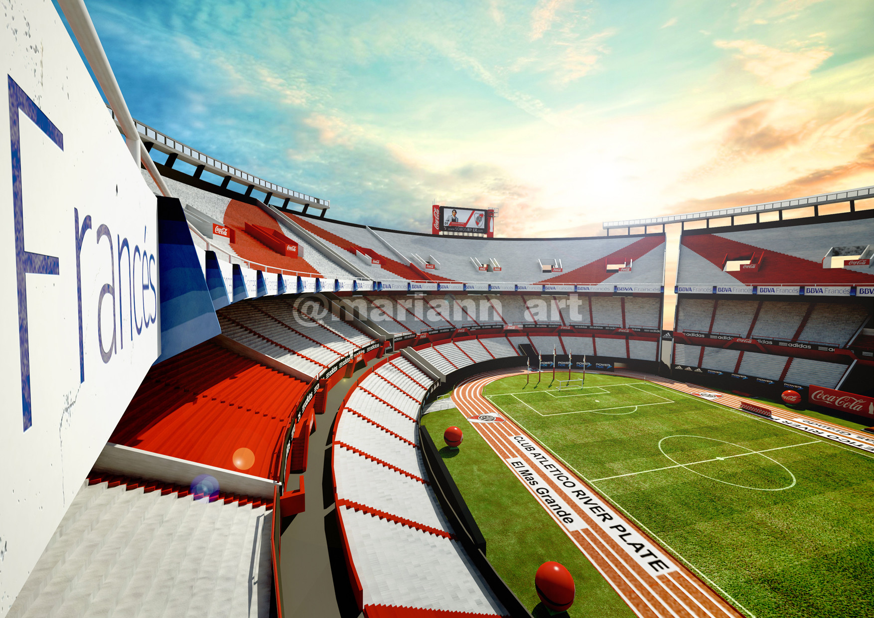 Detail Estadio Monumental Antonio Vespucio Liberti Nomer 38