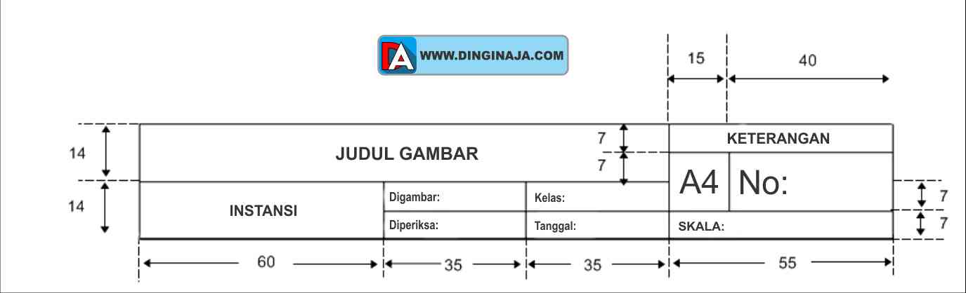 Detail Etiket Gambar A4 Nomer 20