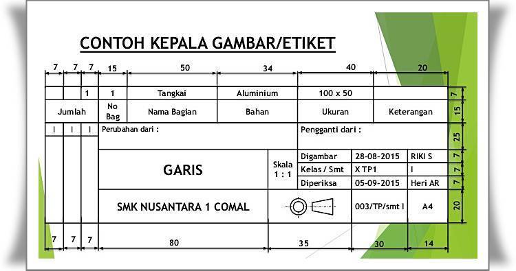 Detail Etiket Gambar A4 Nomer 44