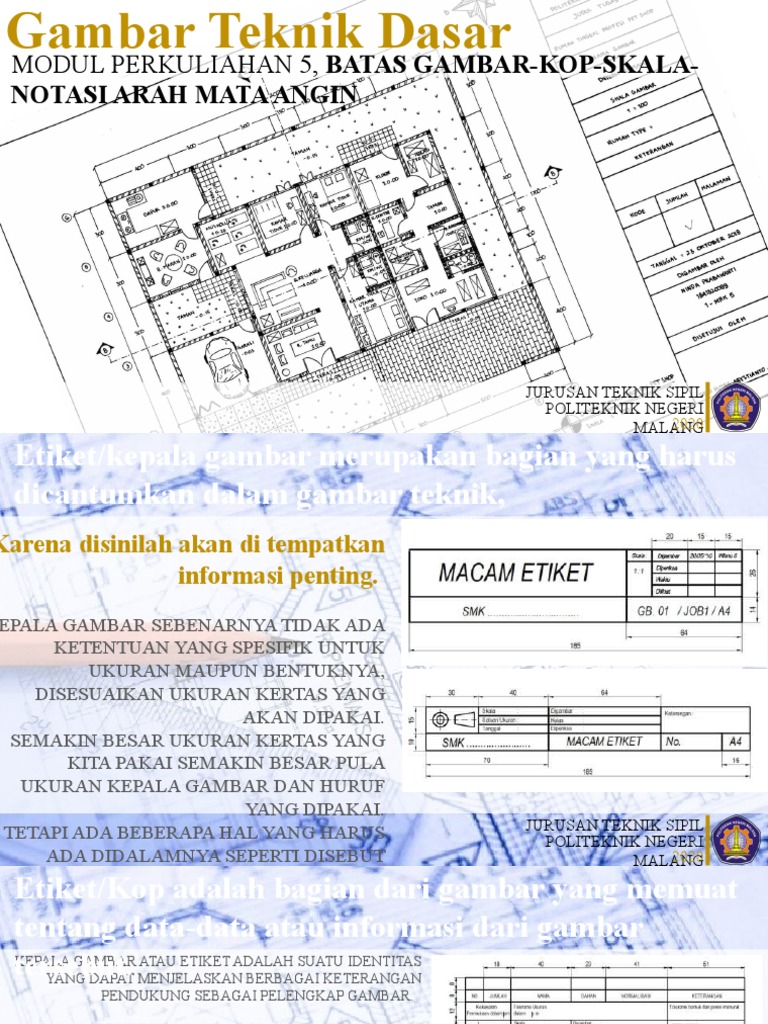 Detail Etiket Gambar Teknik Smk Nomer 38