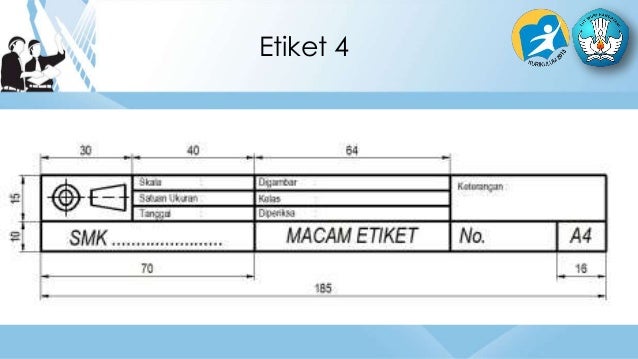 Detail Etiket Gambar Teknik Smk Nomer 45