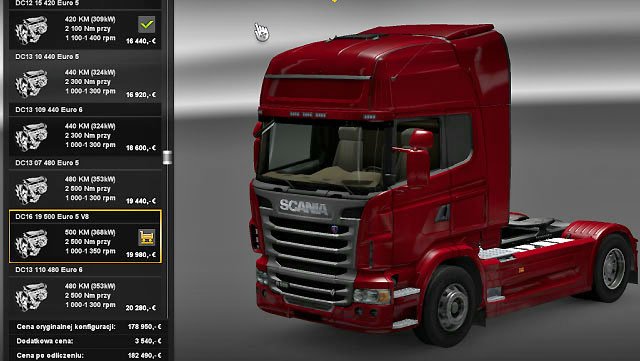 Detail Euro Truck Simulator 2 Scania Nomer 23