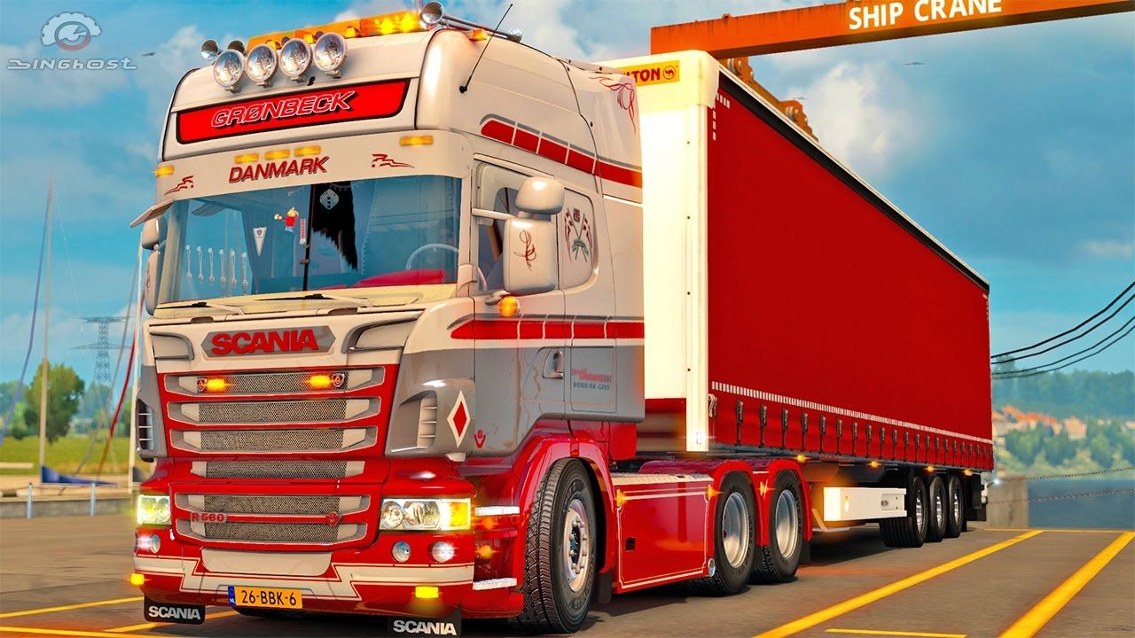 Detail Euro Truck Simulator 2 Scania Nomer 33