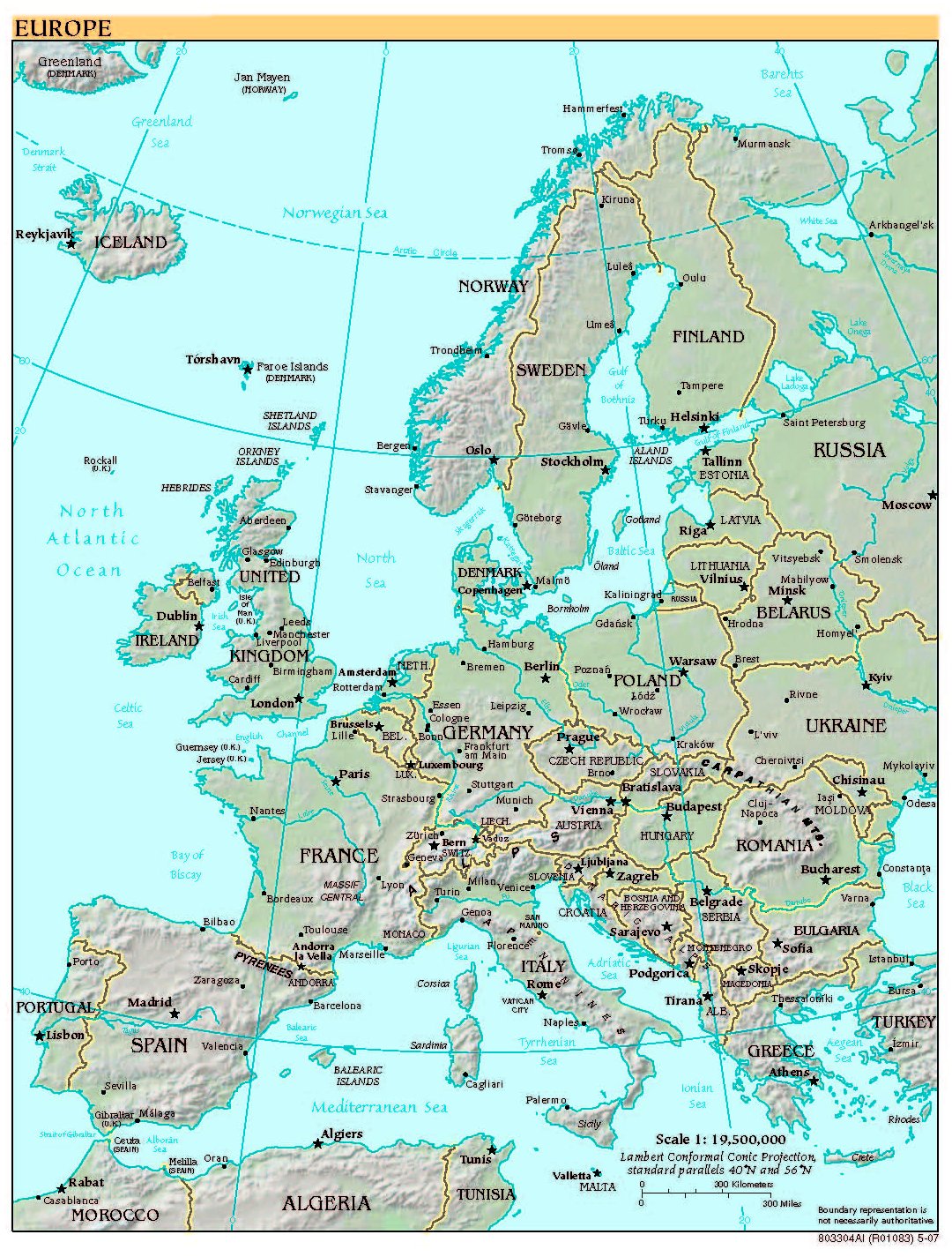 Detail Europe Map High Resolution Nomer 19