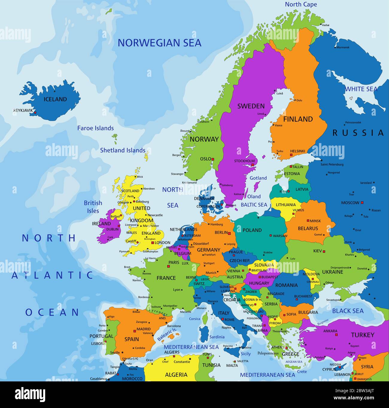 Detail Europe Map High Resolution Nomer 21