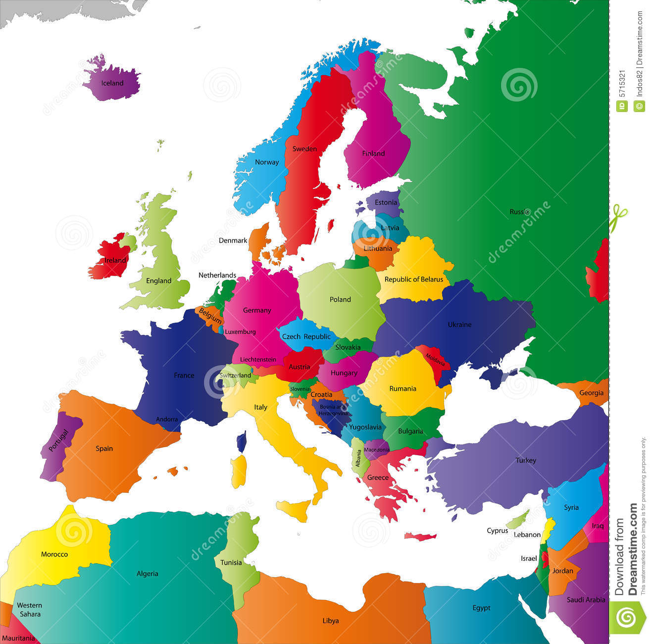 Detail Europe Map High Resolution Nomer 5