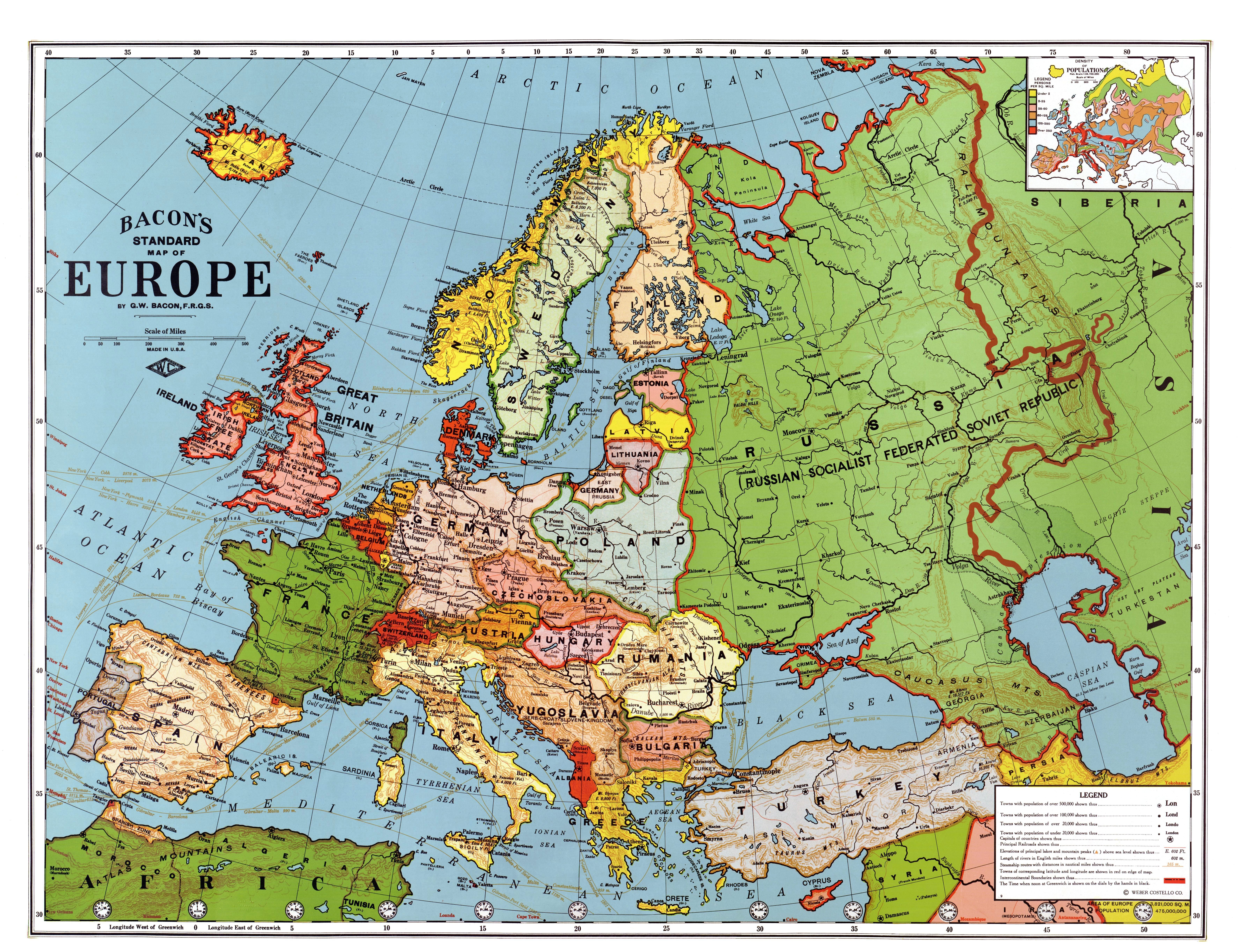 Detail Europe Map High Resolution Nomer 42