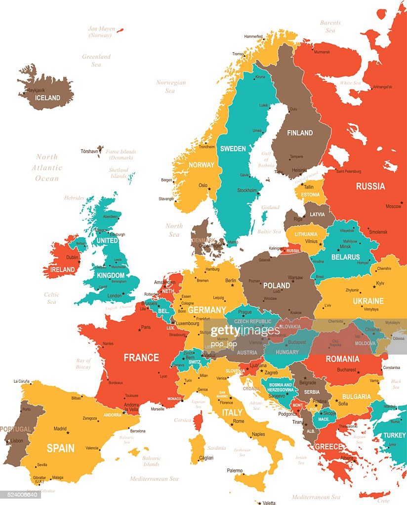 Detail Europe Map High Resolution Nomer 47