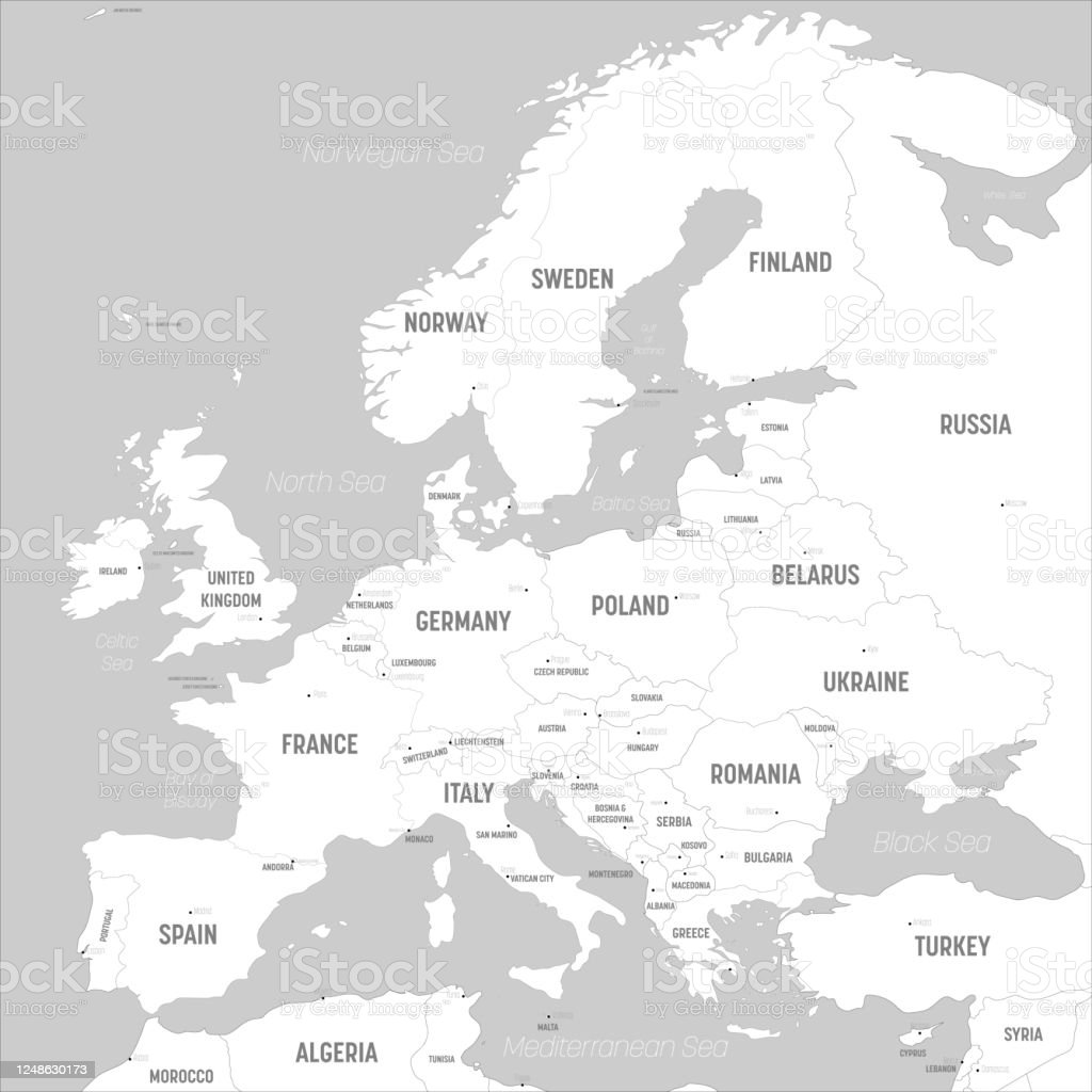 Detail Europe Map High Resolution Nomer 53