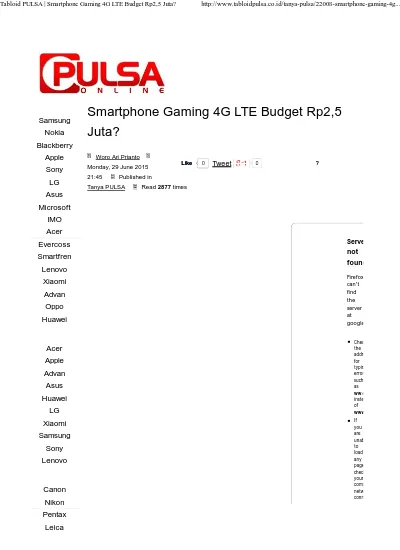 Detail Evercoss Tabloid Pulsa Nomer 42